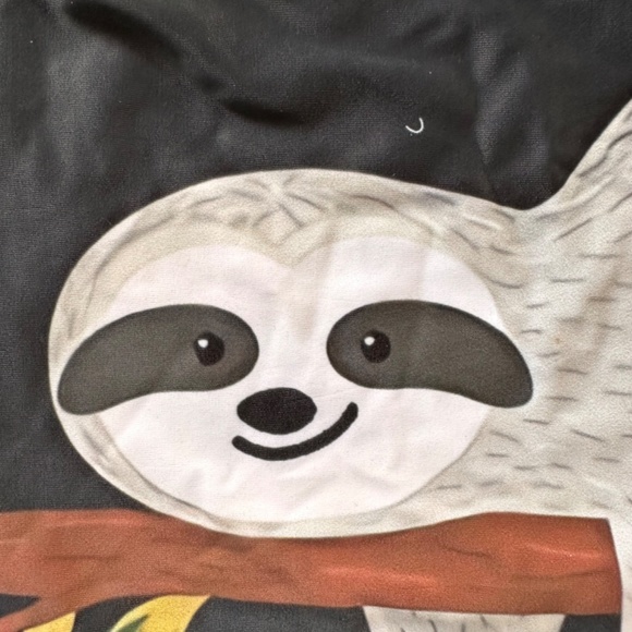 The most adorable sloth bodysuit leotard ever. - Picture 4 of 4